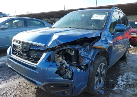 2018 Subaru Forester 2.5I Premium from USA, damaged, VIN JF2SJAEC6JH506354